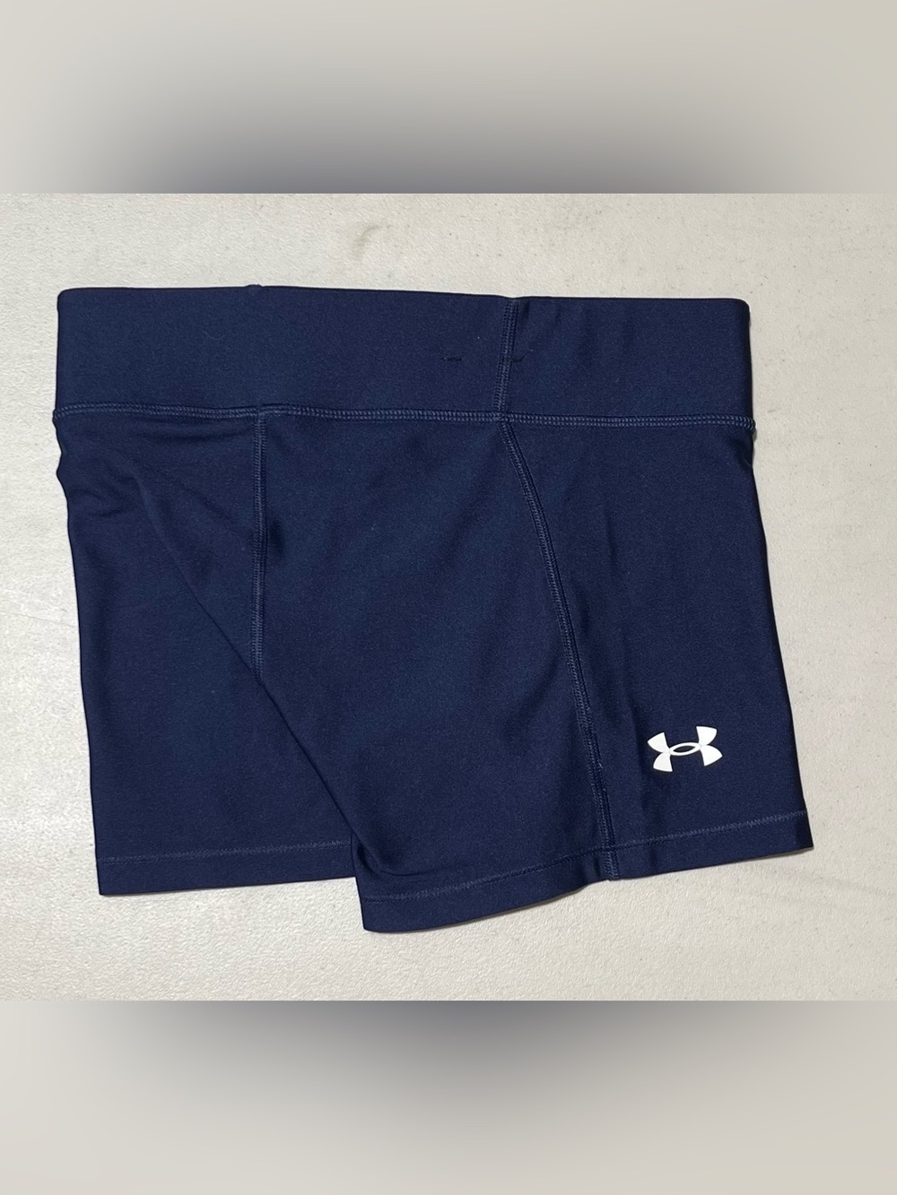 Under Armour Navy Women's Bike/Compression Shorts